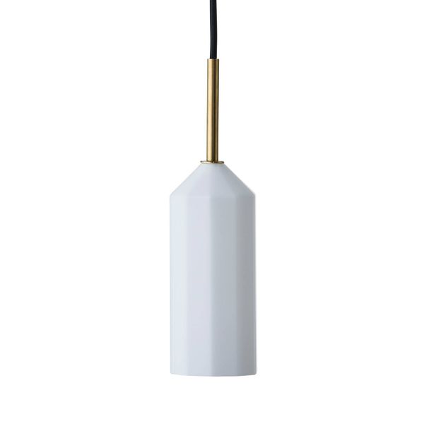 LE KLINT Pliverre závesná lampa s opálovým sklom, Obývacia izba / jedáleň, sklo, mosadz, textil, E14, 25W, K: 30cm