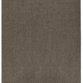 NORTHRUGS - Hanse Home koberce Kusový koberec Twin-Wendeteppiche 103099 braun creme - 80x250 cm