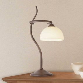 Lam Stolná lampa Christian, Obývacia izba / jedáleň, kov, sklo, E14, 40W, K: 48cm