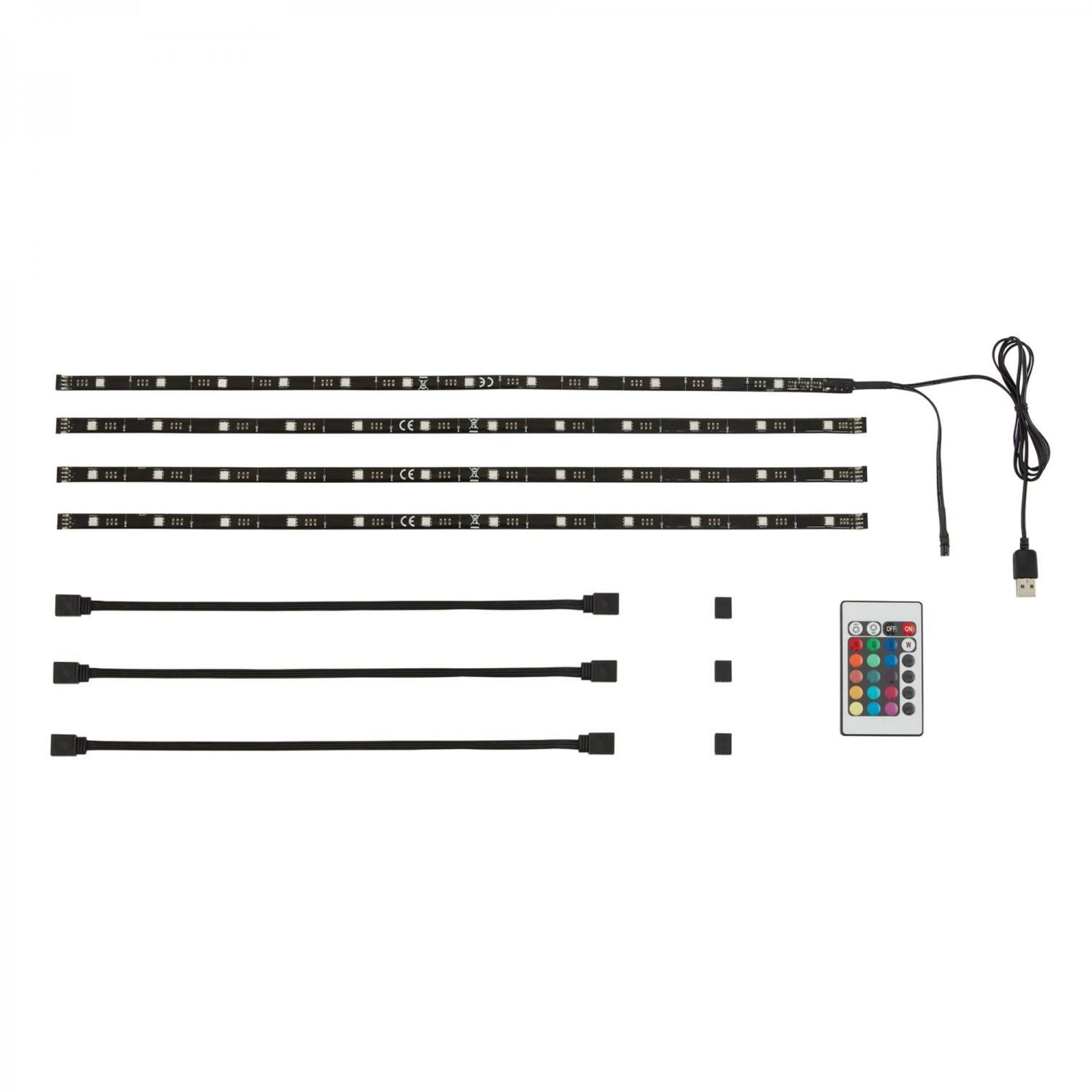 BRILONER USB LED pásek 50 cm černá BRILO 2353-024