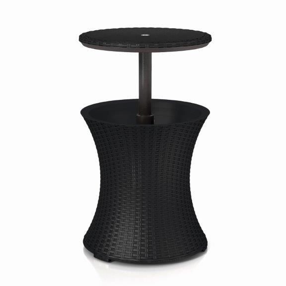 KETER /230903/ ZAHRADNY STOL COOL BAR RATTAN GRAFITOVY