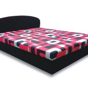 Manželská posteľ 160 cm Milka 5 (s penovými matracmi)