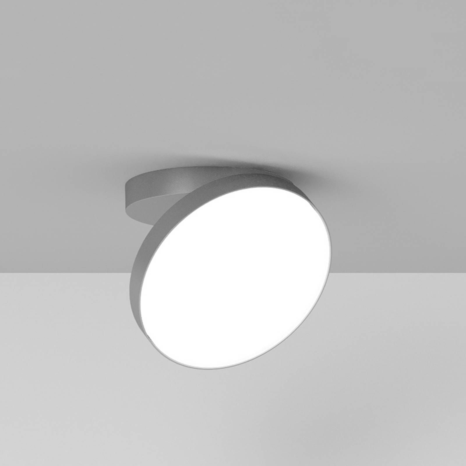 Rotaliana Venere W1 LED svetlo 2 700 K strieborná, Obývacia izba / jedáleň, hliníková zliatina, polykarbonát, 25W