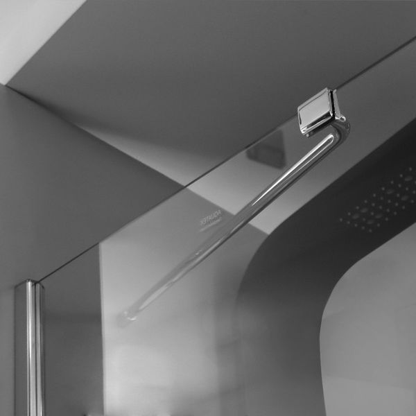 Aquatek - GLASS R23 obdĺžnikový sprchový kút 120 x 80, číre sklo
