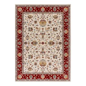 Červeno-krémový koberec behúň 67x250 cm Classic - Universal