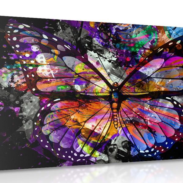 Obraz neobyčajný motýľ - 60x40