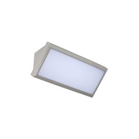 LED Vonkajšie nástenné svietidlo LED/12W/230V 6400K IP65 šedá