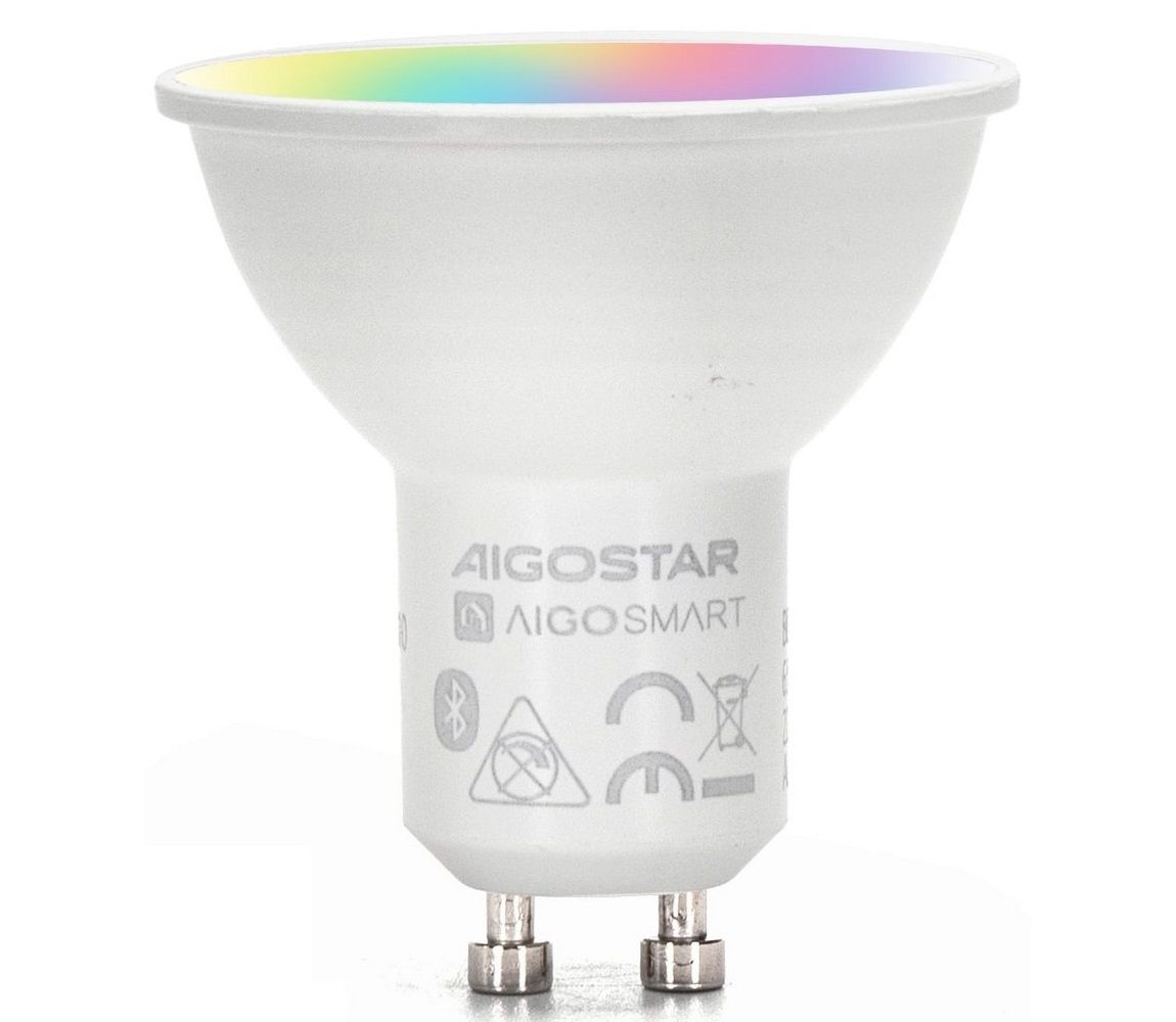 LED RGBW Žiarovka GU10/4,9W/230V 2700-6500K - Aigostar