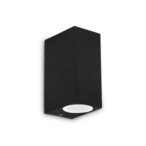 Exteriérové nástenné svietidlo Ideal lux 115344 UP AP2 NERO 2xG9 15W IP44