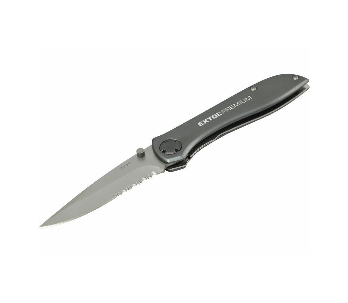 Extol Premium - Zatvárací nôž 205 mm nerez