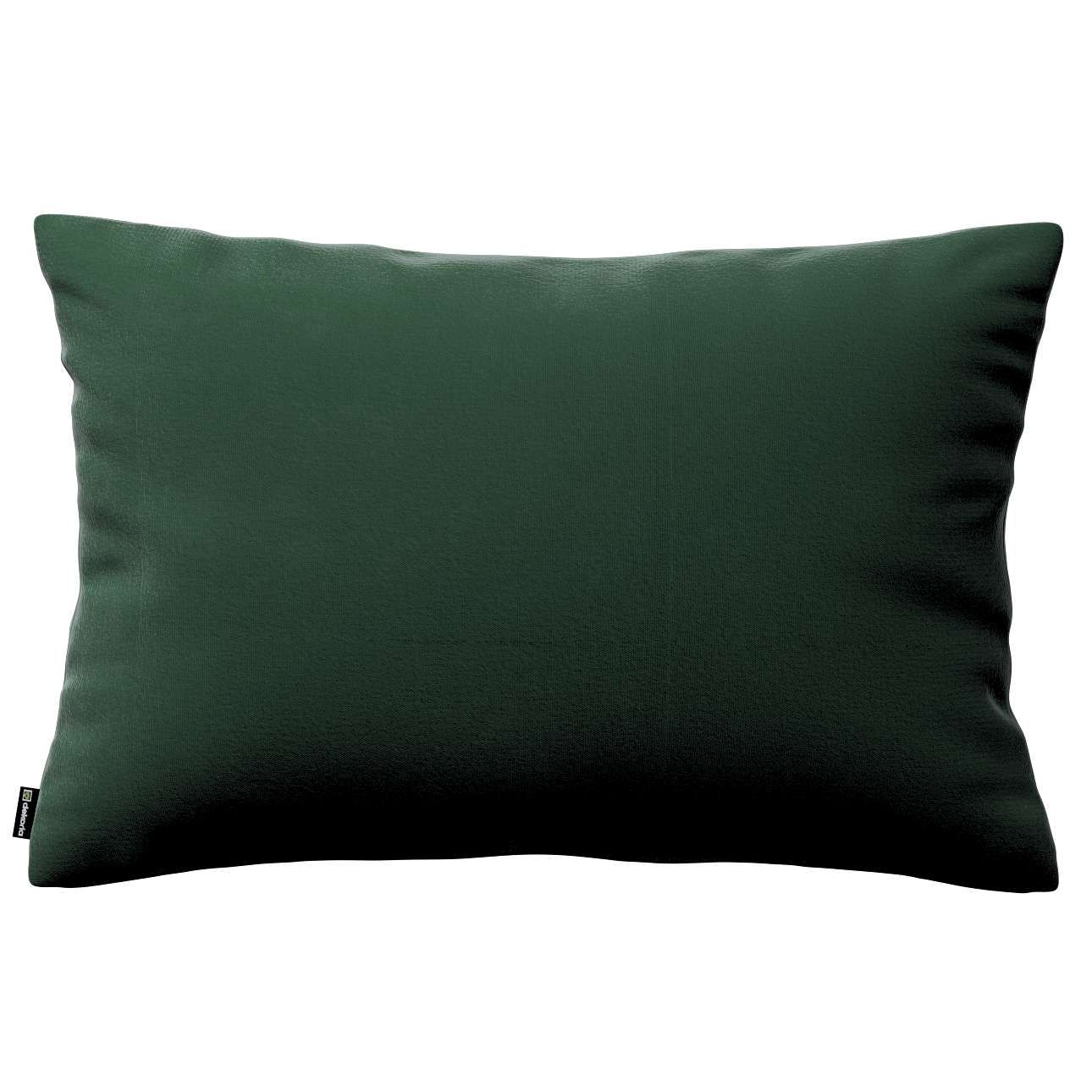 Dekoria Karin - jednoduchá obliečka, 60x40cm, lesná zelená, 60 × 40 cm, Crema, 180-63