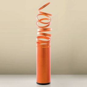 Artemide Stolná lampa Decomposé, oranžová, Obývacia izba / jedáleň, hliník, E27, 8W, K: 61cm