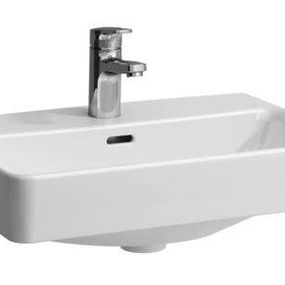 Laufen Pro S - Umývadlo, 550 mm x 380 mm, 1 otvor na batériu, biela H8129520001041