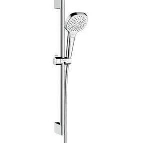 HansGrohe Croma Select E - Sprchová súprava Multi EcoSmart 9 l/min 0,65 m, biela/chróm 26581400