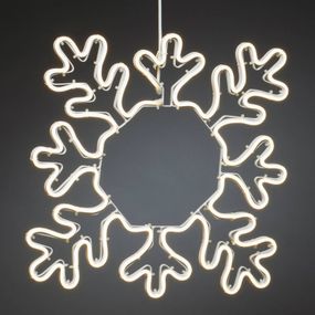 Konstsmide Christmas LED dekoratívna snehová vločka, plast, kov, 6W, Energialuokka: E, P: 47 cm, L: 2 cm, K: 47cm