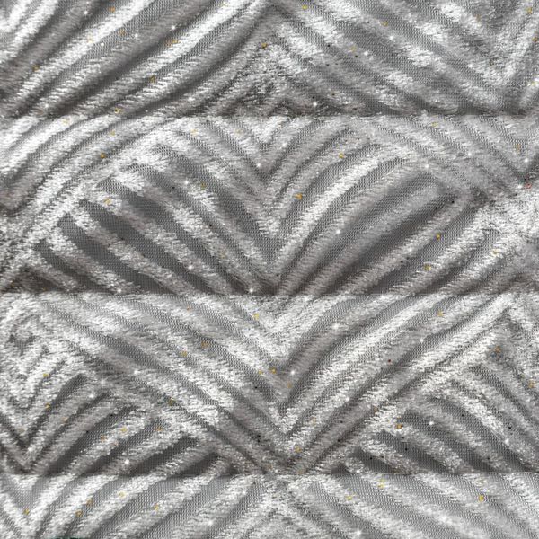 DomTextilu Fenomenálny sivý zamatový prehoz s trblietkami Šírka: 220 cm | Dĺžka: 240 cm 40658-185708