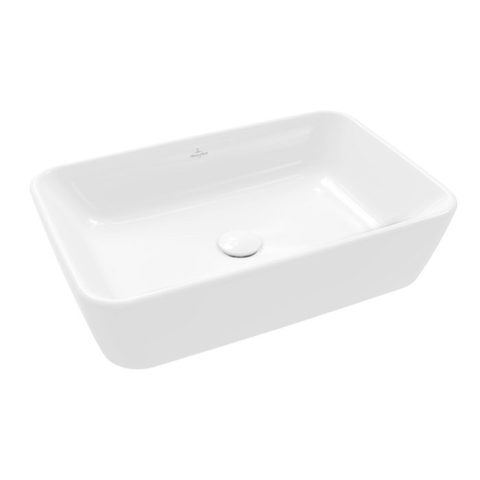 Villeroy & Boch Architectura - Umývadlová misa 600x405 mm, s prepadom, alpská biela CeramicPlus 5A2760R1