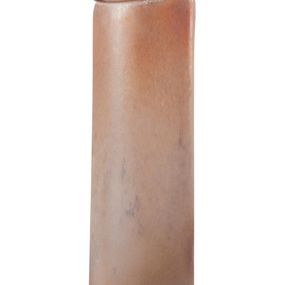 Lososová sklenená váza Scavo Rim - Ø12 * 38 cm
