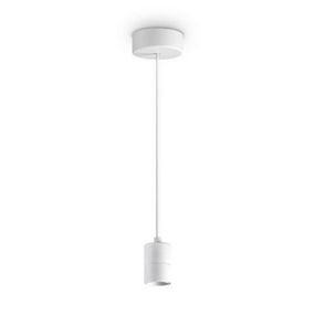 Závěsné svítidlo Ideal Lux SET UP MSP BIANCO 260013 E27 1x60W IP20 9cm bílé