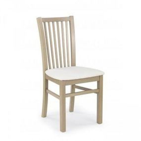 Jedálenská stolička Jesen biela, dub sonoma
