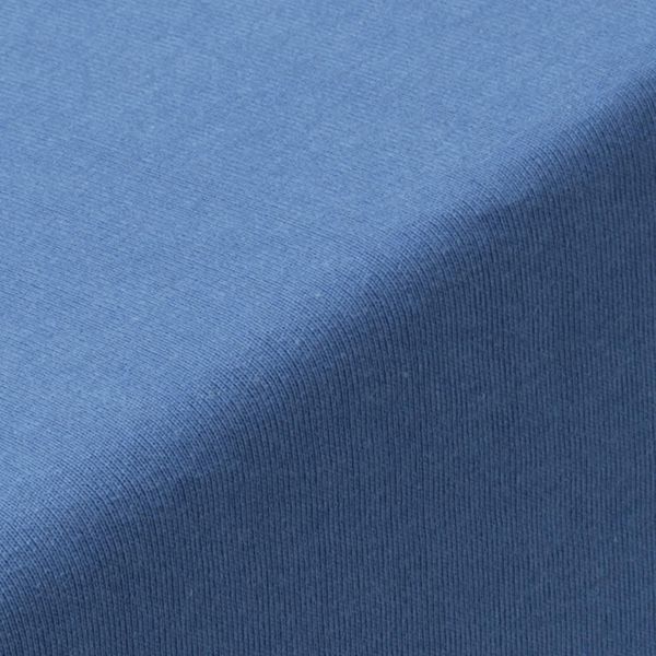 Napínacia plachta na posteľ jersey EXCLUSIVE kráľovsky modrá jednolôžko 2 ks