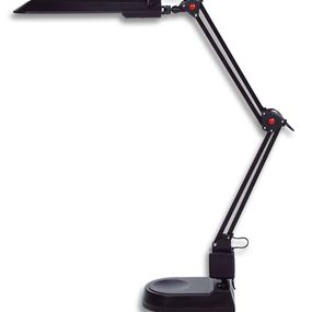 LED Stolná lampa Ecolite L50164-LED/CR čierná