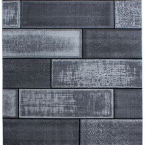 Ayyildiz koberce Kusový koberec Plus 8007 black - 80x300 cm