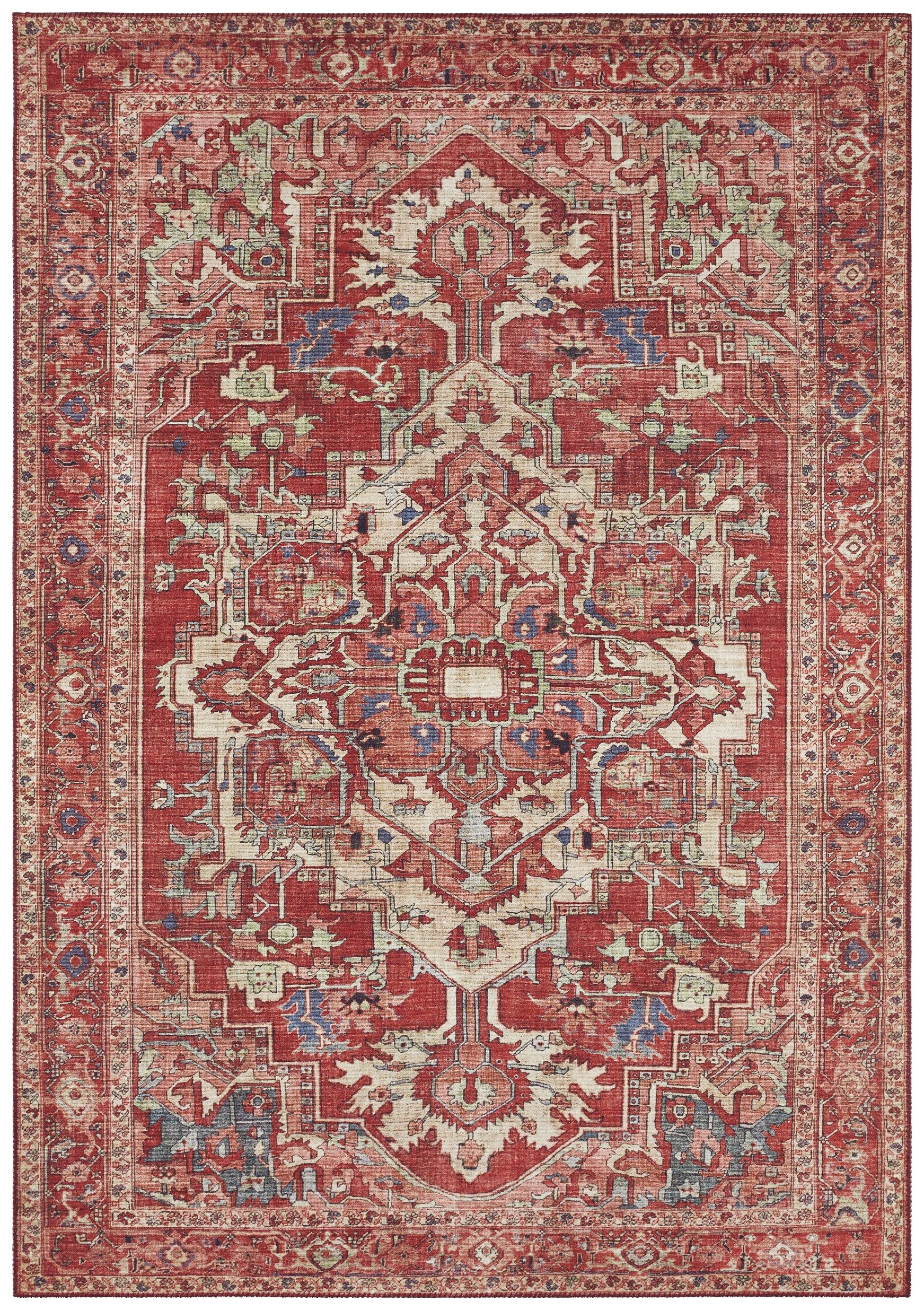 Nouristan - Hanse Home koberce Kusový koberec Asmar 104018 Orient / Red - 160x230 cm