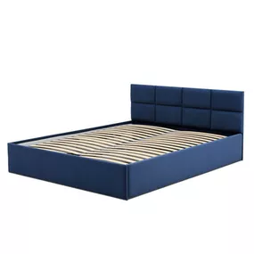 Čalúnená posteľ MONOS bez matraca rozmer 180x200 cm Granátová