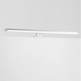 NOVA LUCE svítidlo na zrcadla CORSO chromovaný hliník a akryl LED 12W 230V 3000K IP44 9600401