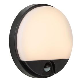 Lucide 22863/10/30 - LED Vonkajšie svietidlo so senzorom HUPS LED/10W/230V IP54