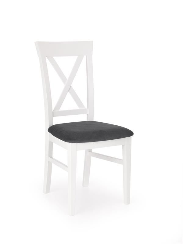 Halmar BERGAMO stolička bielo-granatowá