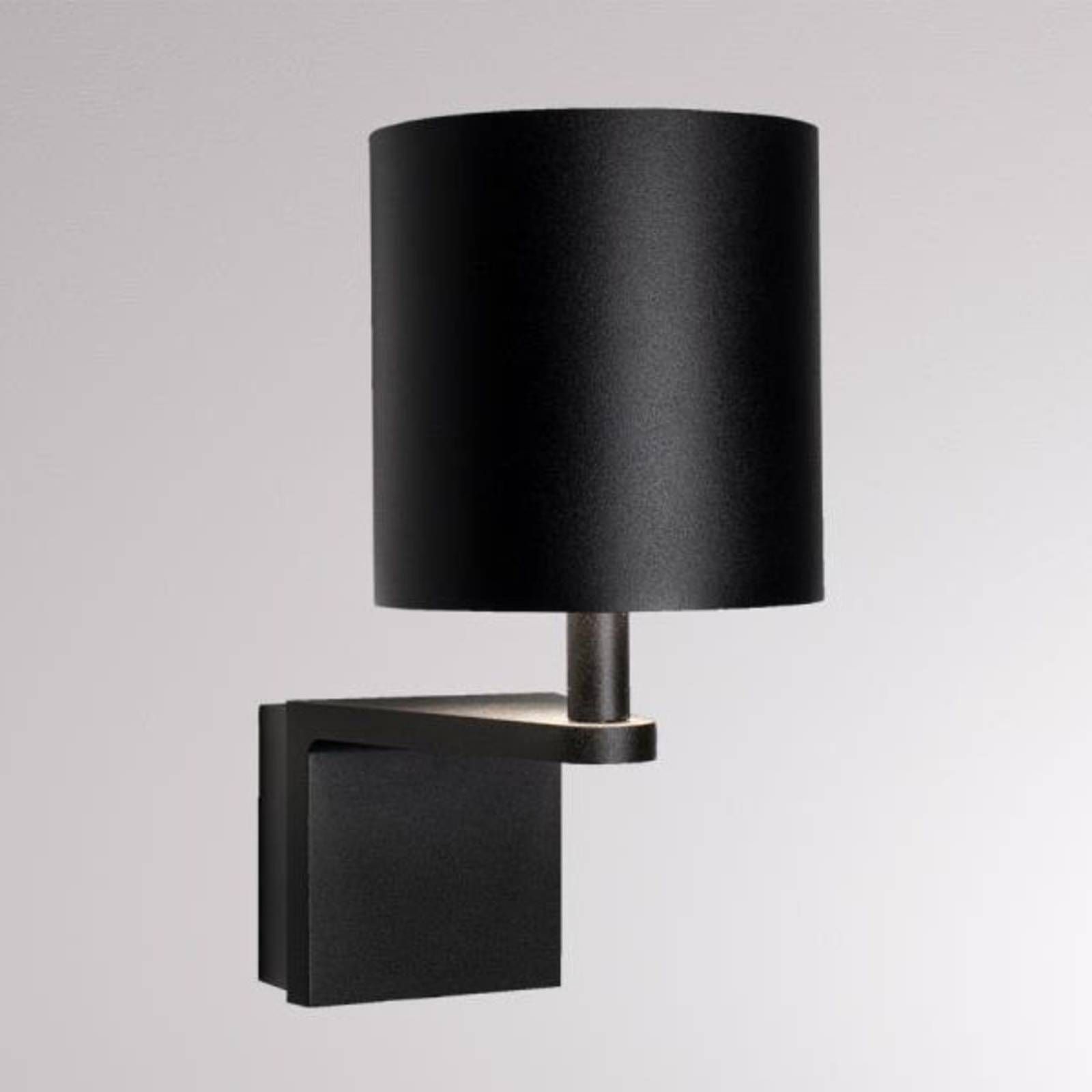 Molto Luce Waamp nástenné LED svietidlo čierna/zlatá, Obývacia izba / jedáleň, hliník, 11W, K: 23.5cm