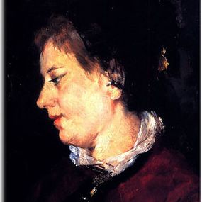Portrait of Madame Sisley Obraz zs17604