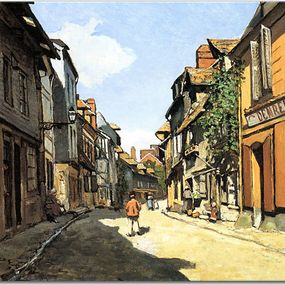 Monet reprodukcia - Street in Saintes-Maries zs18475