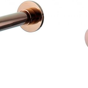 MEXEN - Podomietková umývadlová batéria Alma, ružovo zlatá 75015-60