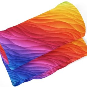 Deka Farebné vlny (Rozmer: 150 x 120 cm)
