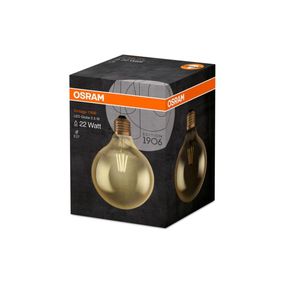 LED Žiarovka GLOBE E27/2,5W/230V 2400K - Osram