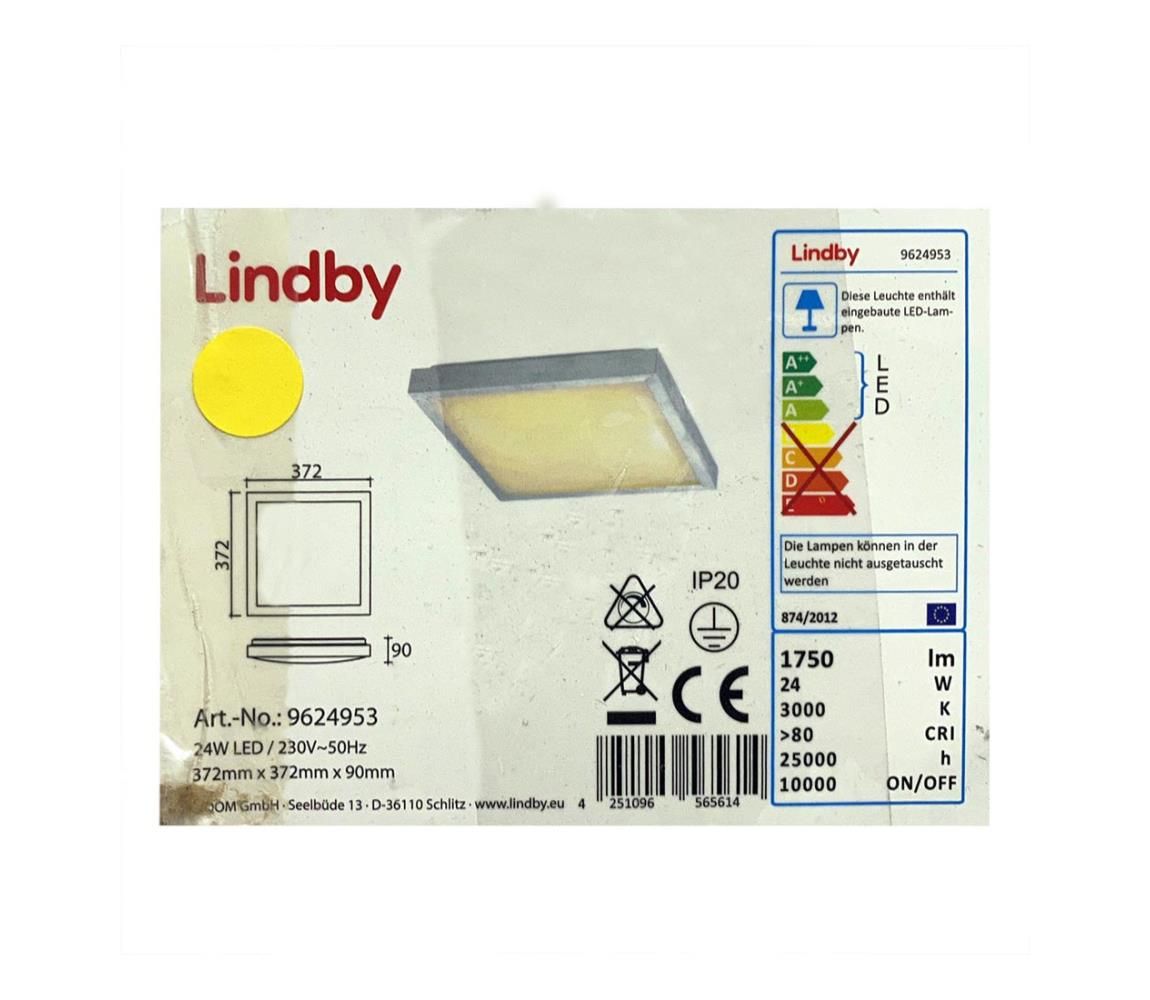 Lindby - LED Stropné svietidlo MARGIT LED/24W/230V