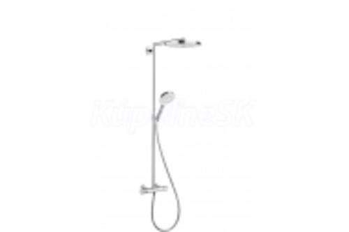 HansGrohe Raindance Select S - Sprchová súprava s termostatom, 240 mm, 2 prúdy, biela/chróm 27129400