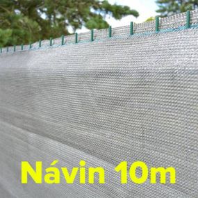 SKVELER Sieť tieniaca sivá 80 % / 1,5 x 10 m/ 150 g / HDPE SKVELER