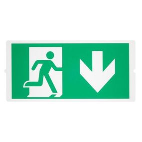 SLV P-LIGHT Emergency, standard signs for areal light, zelená 240009