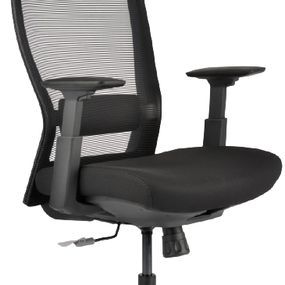 MERCURY Kancelárská stolička M5 čierná č.AOJ728S