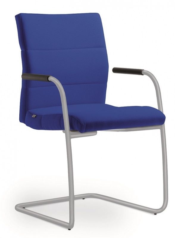LD SEATING Konferenčná stolička LASER 682-KZ-N1, kostra čierna