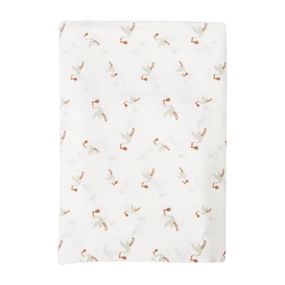 Biela bavlnená detská deka 120x120 cm Bebemarin – Mijolnir