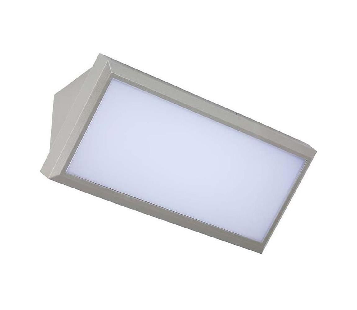 LED Vonkajšie nástenné svietidlo LED/20W/230V 4000K IP65 šedá