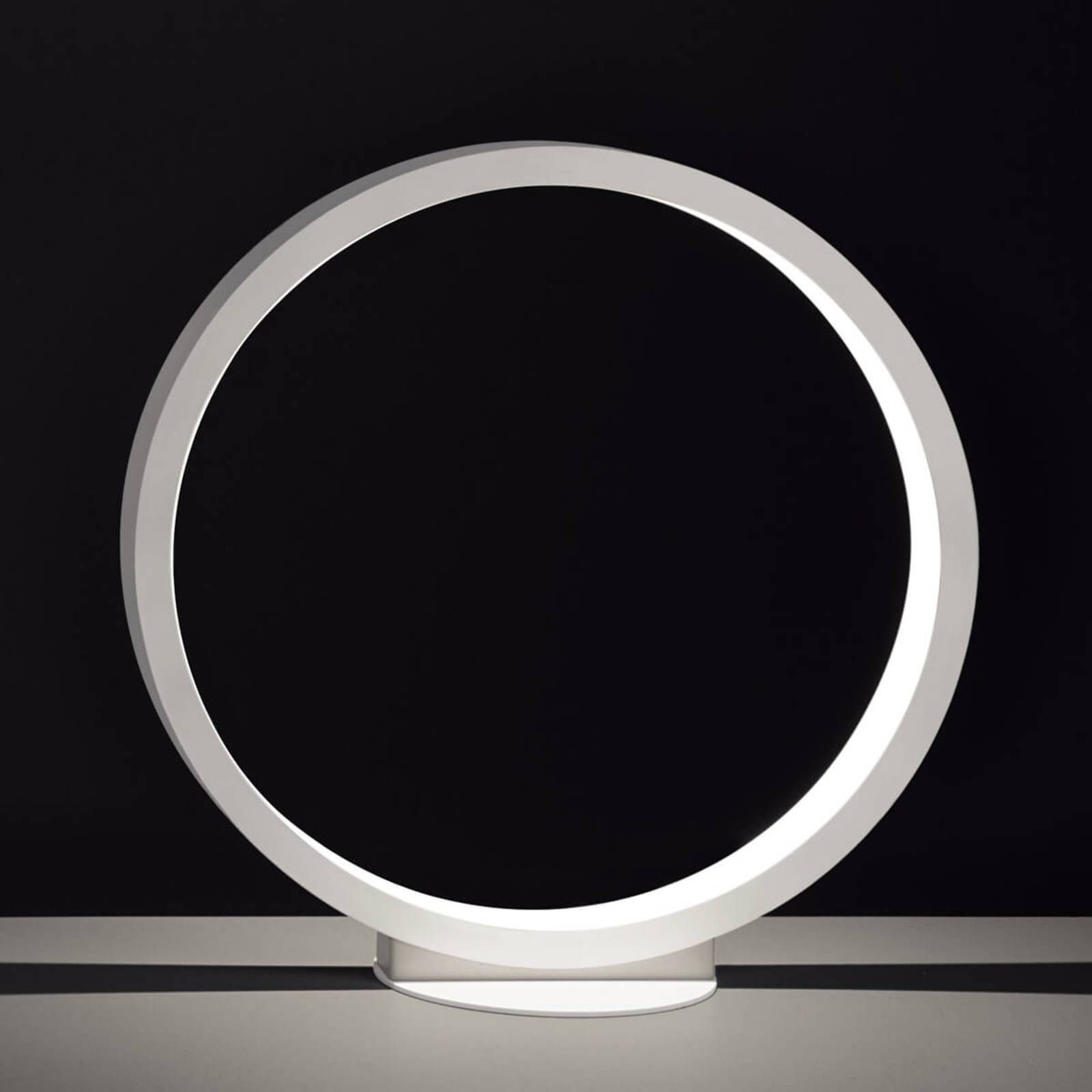 Cini & Nils Cini&Nils – stolná LED lampa so stmievačom, 43 cm, Obývacia izba / jedáleň, hliník, 27W, L: 17.5 cm, K: 45cm