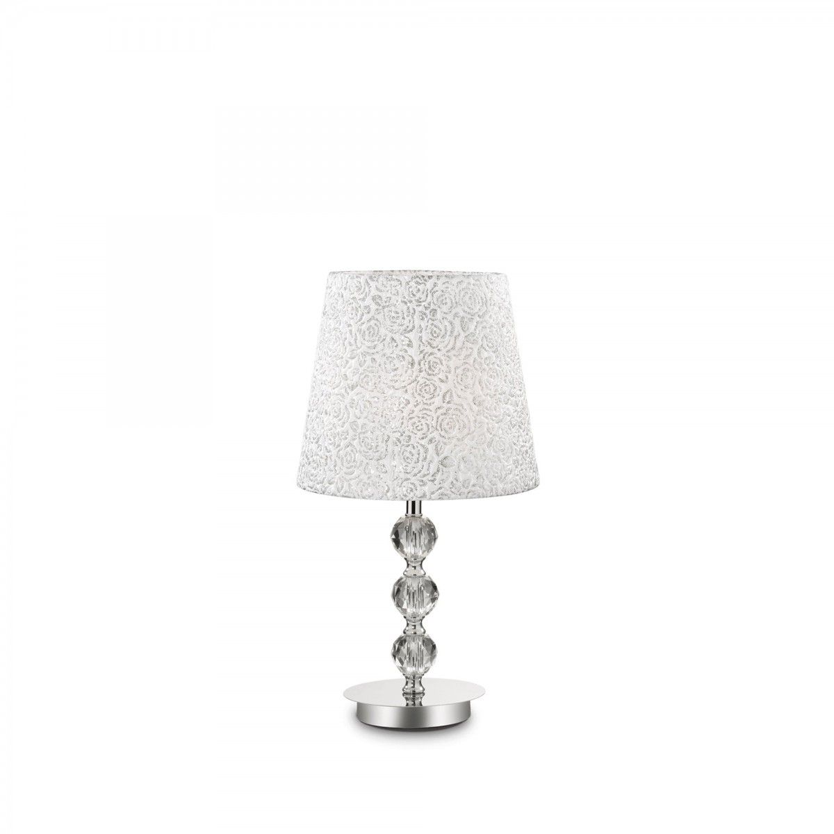 stolná lampa Ideal lux LE 073422 - strieborná