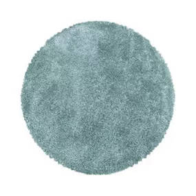 Ayyildiz koberce Kusový koberec Fluffy Shaggy 3500 blue kruh - 80x80 (priemer) kruh cm