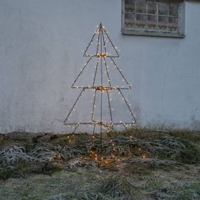 STAR TRADING LED exteriérová dekorácia Light Tree Foldy, 170 cm, kov, K: 170cm